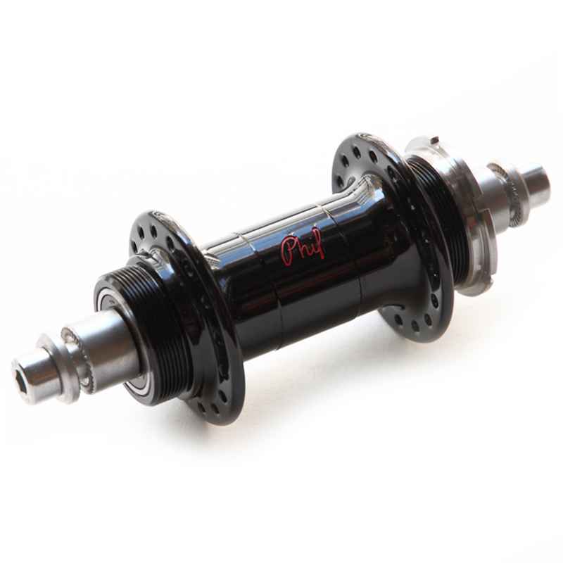 セール特価 PHILWOOD* BLUE - (black/fix&free) rear hub track flange low アクセサリー