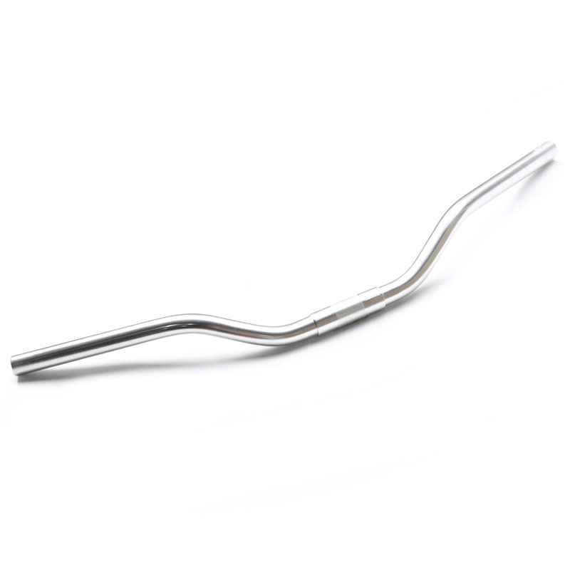 NITTO* B802 riser bar (silver/25.4mm/660mm) - BLUE LUG