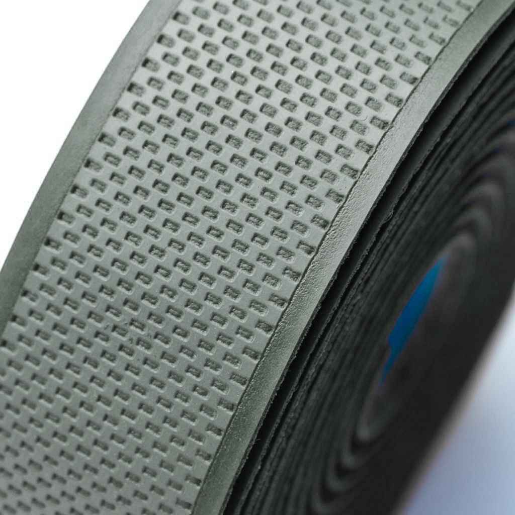 BROOKS* cambium rubber bar tape (mud green) - BLUE LUG