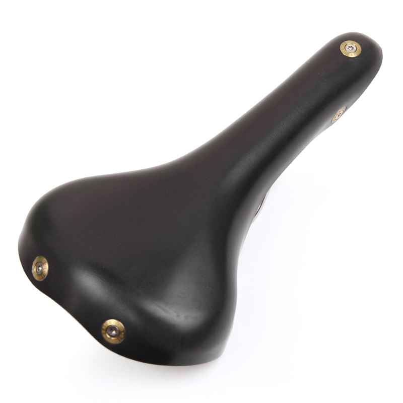 BERTHOUD* galibier leather saddle (black) - BLUE LUG ONLINE