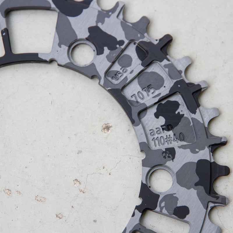 AARN camo 144/49 チェーンリング AARN* narrow wide chainring (camo) - BLUE LUG ONLINE STORE