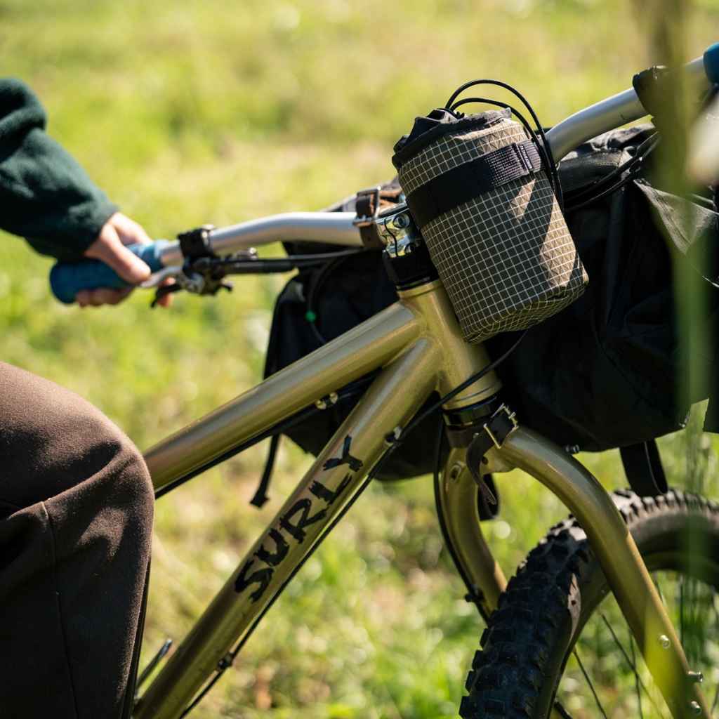 フェアウェザー　FAIRWEATHER stem bag+ ブラック FAIRWEATHER stem bag + x-pac/black [フェアウェザー]