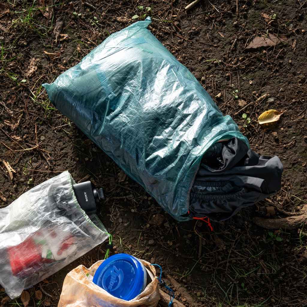 FAIRWEATHER* stuff sack (dyneema black) - BLUE LUG ONLINE STORE