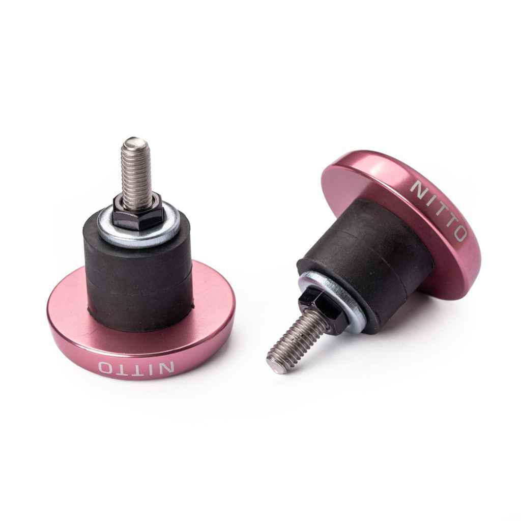 NITTO* FW-25 large bar end (pink) - BLUE LUG ONLINE STORE