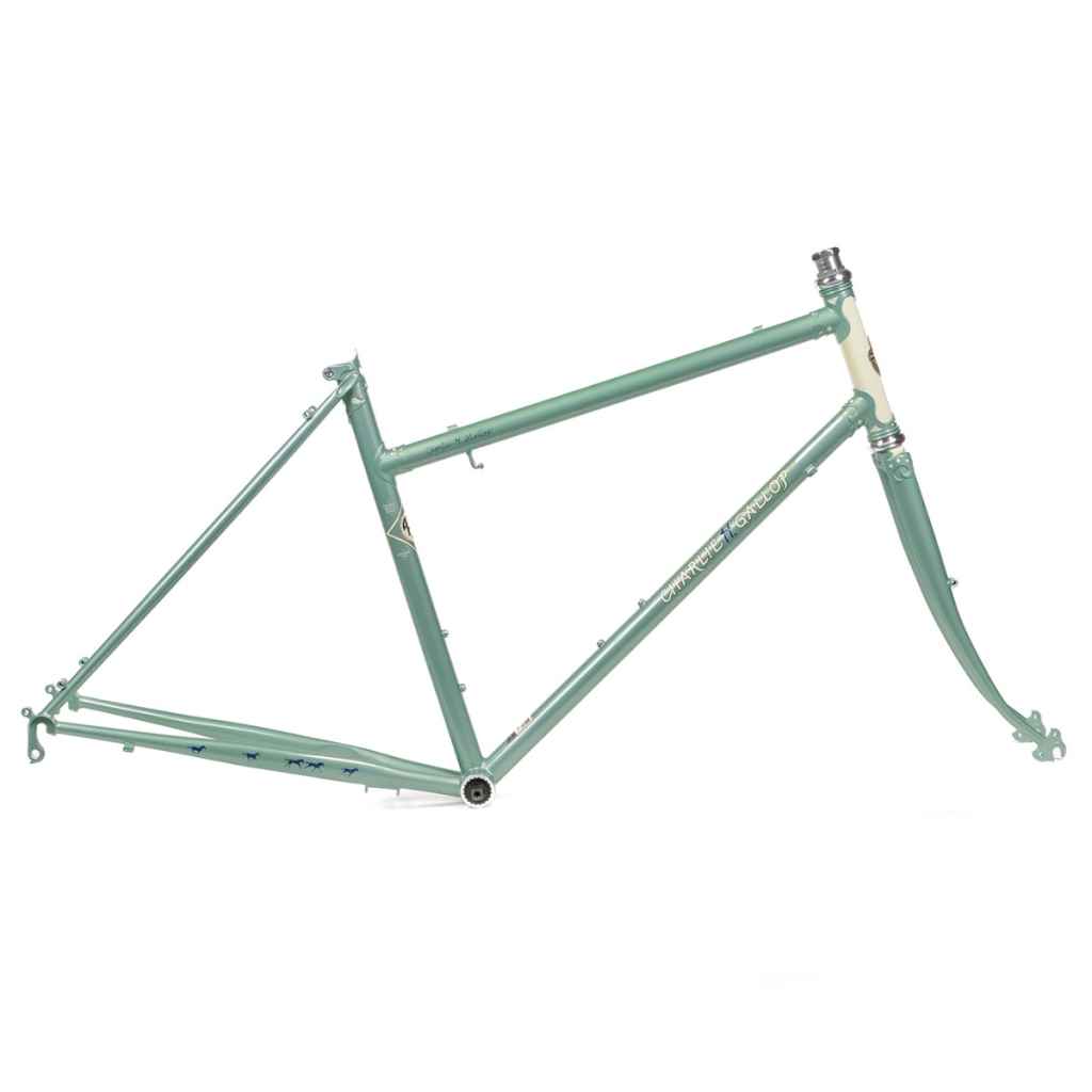 RIVENDELL* charlie h. gallop frame set (mermaid) - BLUE LUG