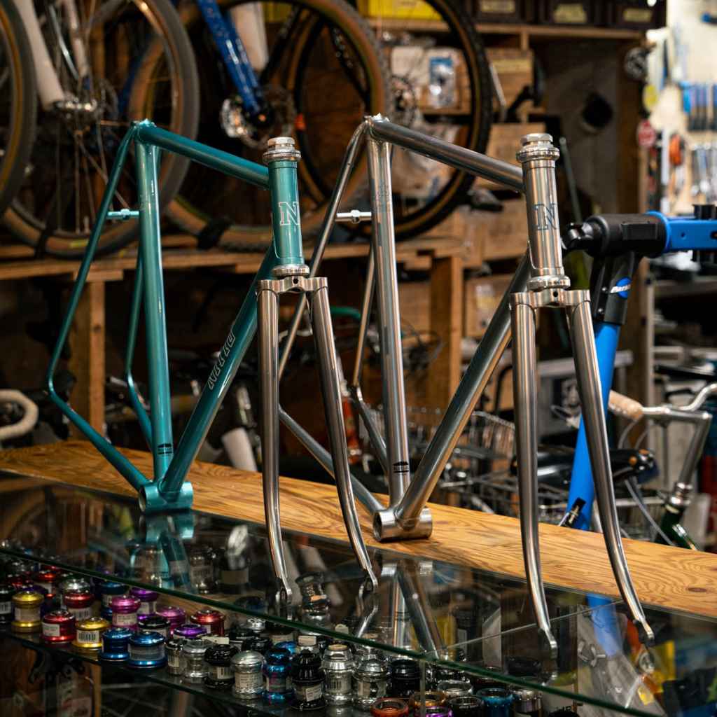 NITTO×LEVEL* blue lug 20th track frame (dull) - BLUE LUG ONLINE STORE