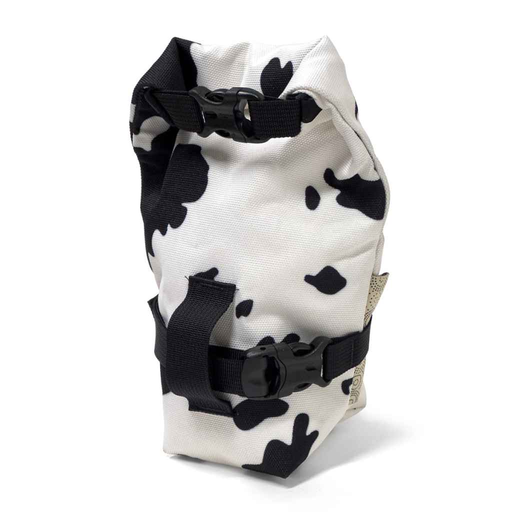 OUTER SHELL ADVENTURE* rolltop saddlebag (cow) - BLUE LUG ONLINE STORE