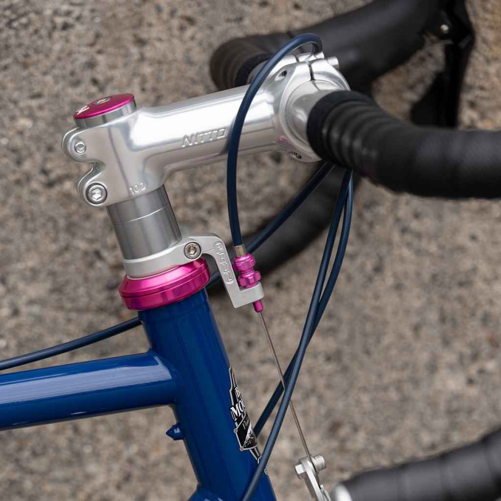 NITTO* UI-26 EX stem (silver) - BLUE LUG ONLINE STORE