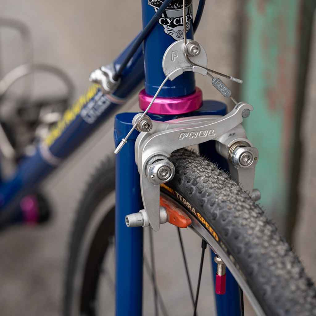 PAUL* racer medium brake (silver) - BLUE LUG ONLINE STORE