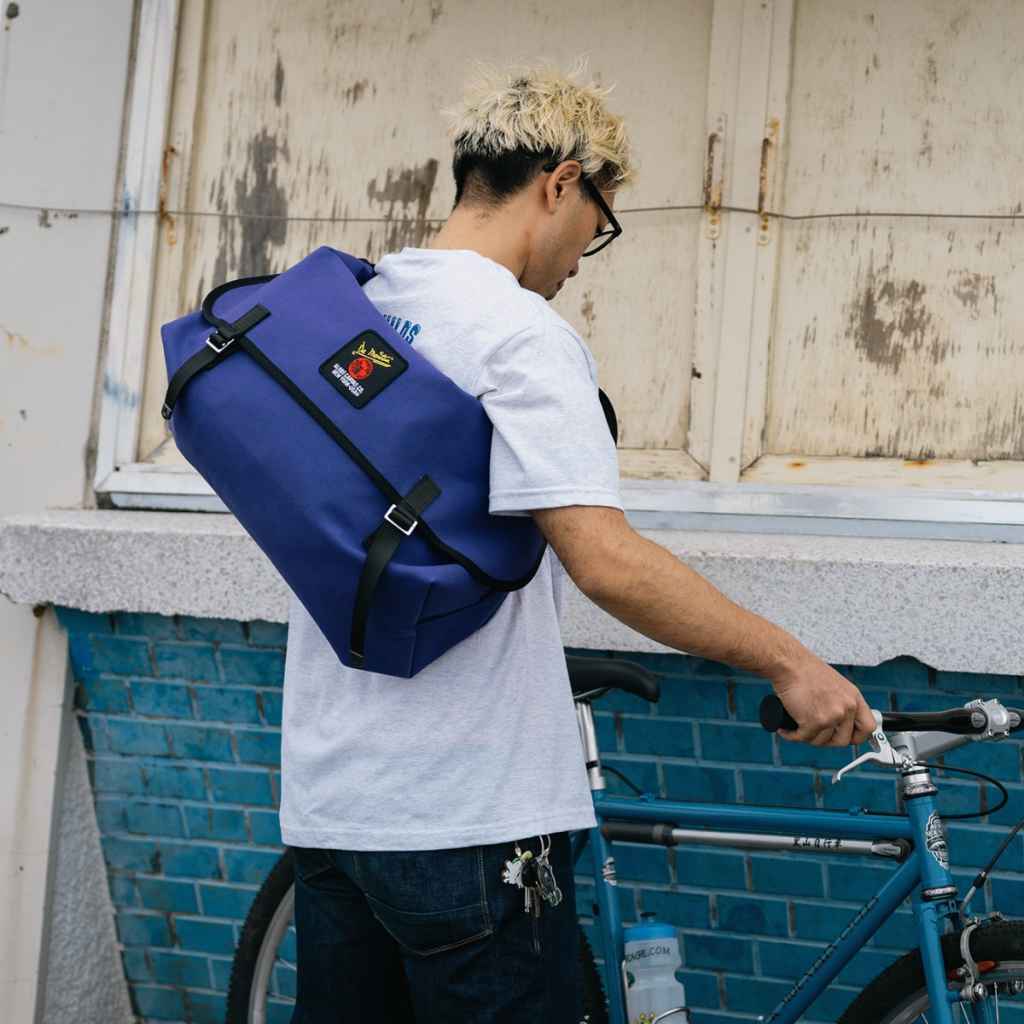DE MARTINI* 3602 messenger bag (canvas purple) - BLUE LUG ONLINE STORE