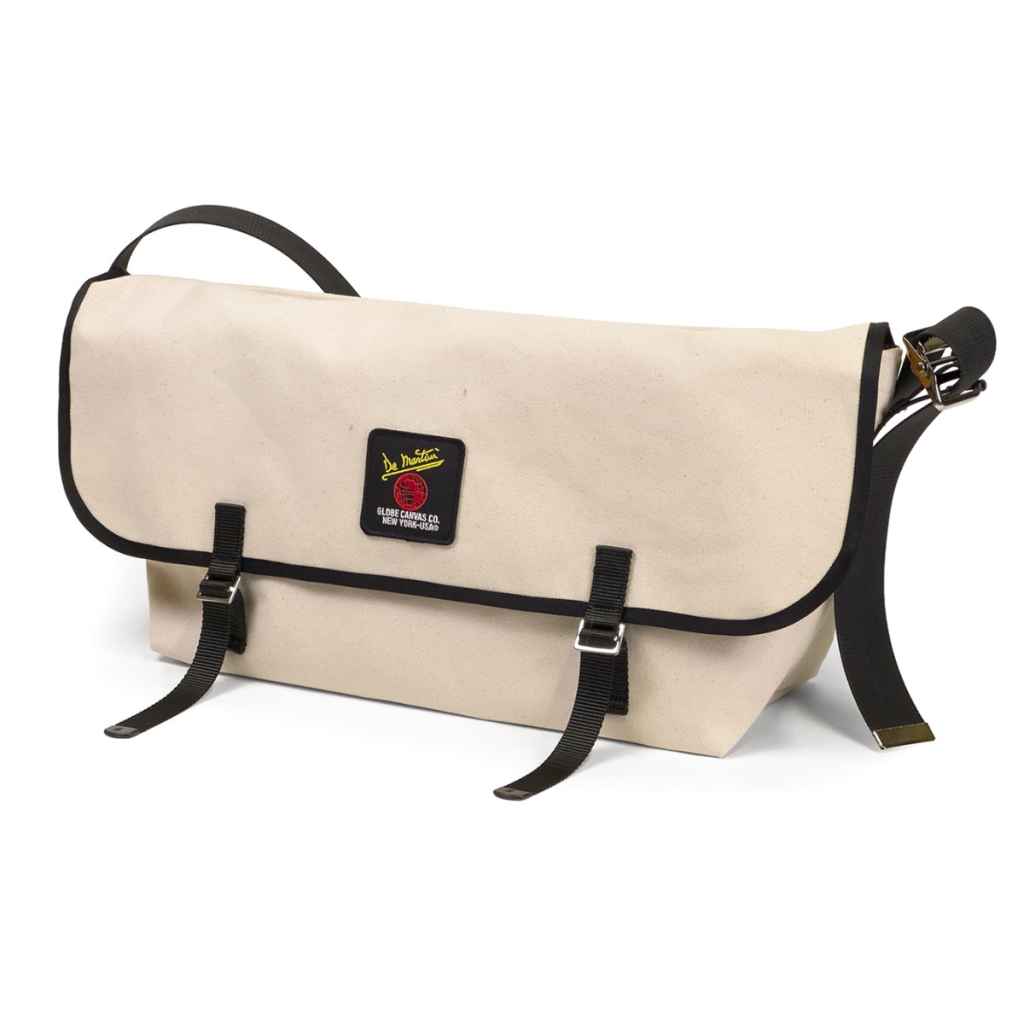 DE MARTINI* 3602 messenger bag (canvas natural) - BLUE LUG ONLINE DE MARTINI* 3602 messenger bag (canvas natural) - BLUE LUG ONLINE