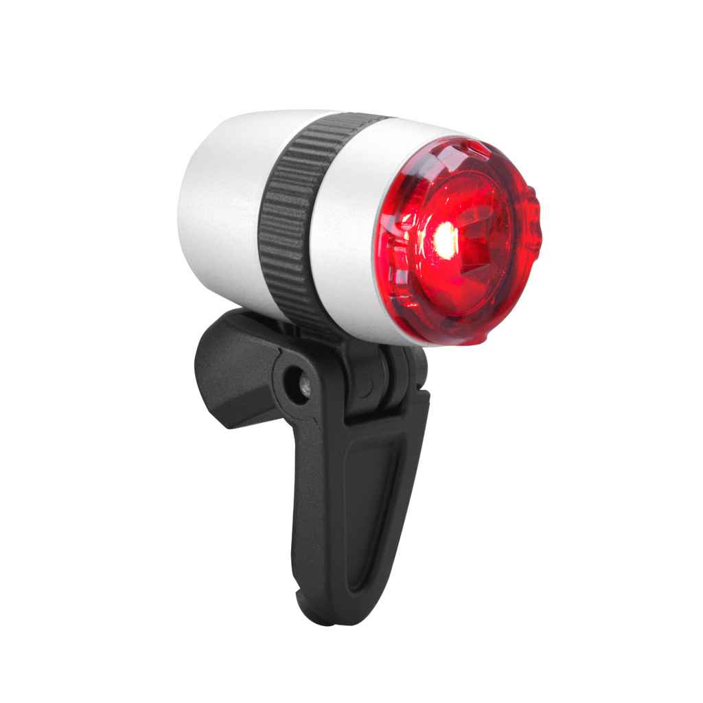 BUSCH+MULLER* small smaller-μ rear light (silver) - BLUE LUG