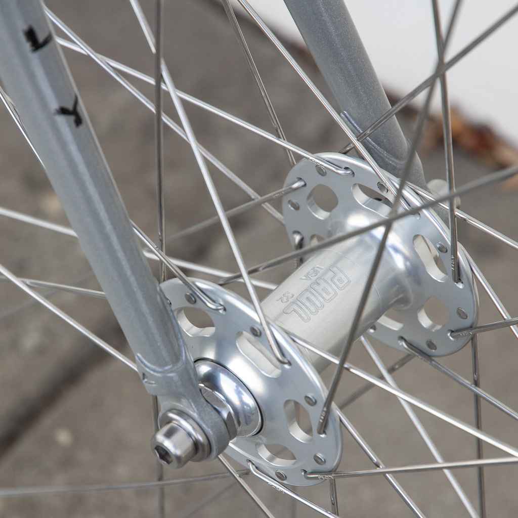 PAUL ポール フロント ハブ 28H ブルーラグ サーリー ピスト PAUL* front track hub (purple) - BLUE LUG ONLINE STORE