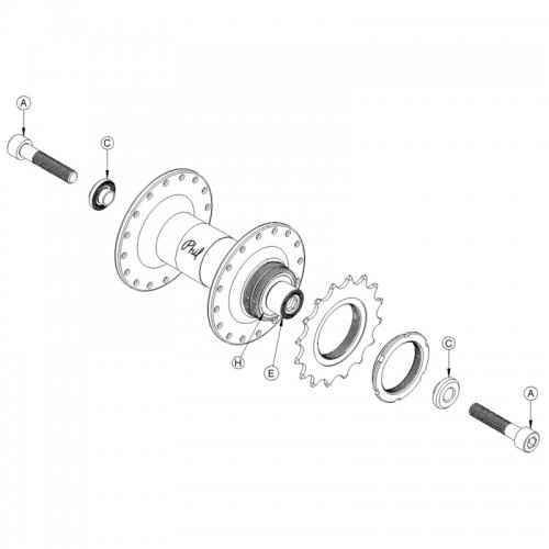 PHILWOOD* track hub replacement parts - BLUE LUG ONLINE STORE