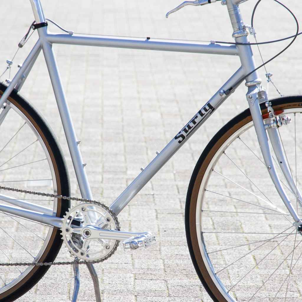 Surly Pacer ロードバイクフレーム グリーン 新品ステッカー付