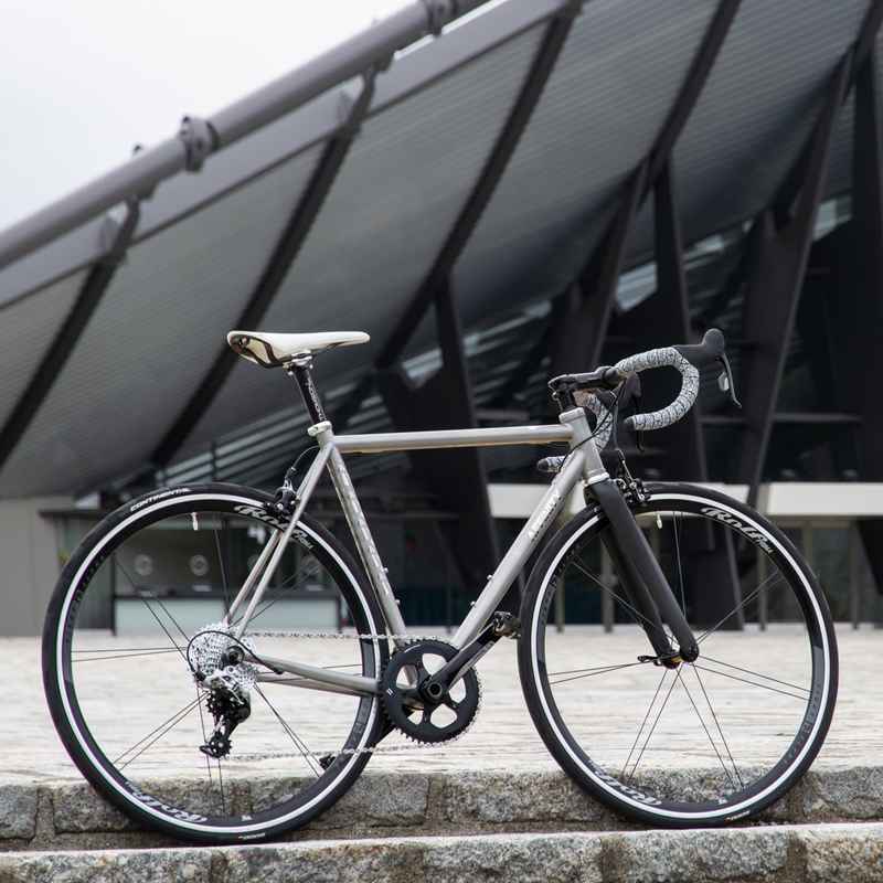 AFFINITY ANTHEM ロードバイクフレーム ブルーラグ ピストブランド AFFINITY ANTHEM ロードバイクフレーム ブルーラグ ピスト