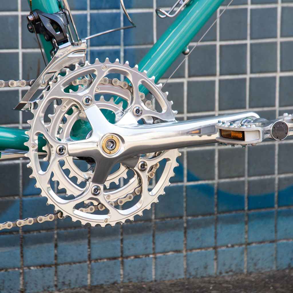 BLUE LUG* XMC triple crank set (black) - BLUE LUG ONLINE STORE