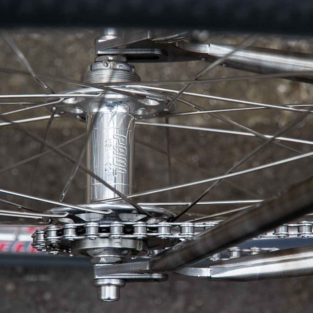 PAUL* rear track hub (polish) - BLUE LUG ONLINE STORE