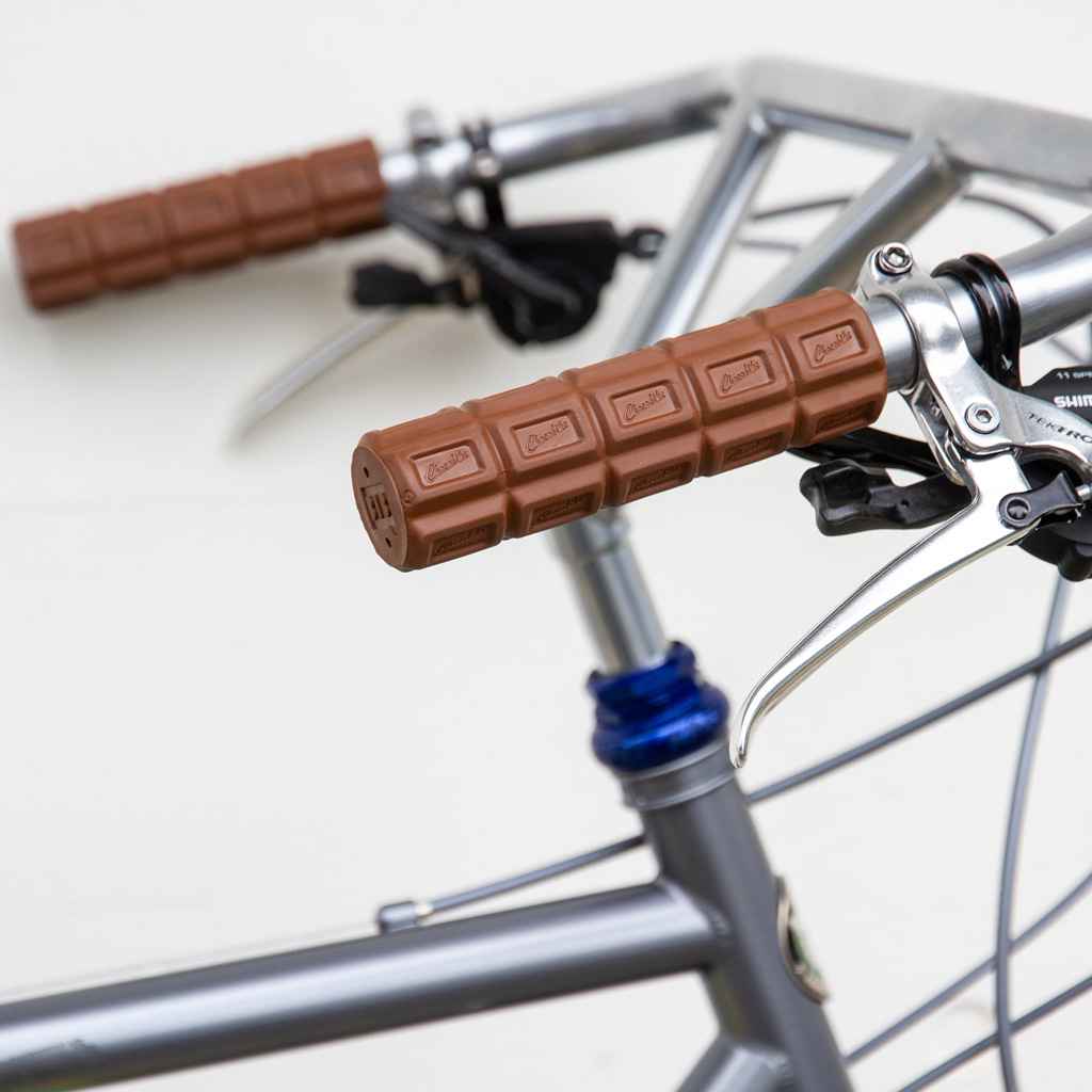 BL SELECT* choco bike grip (blue) - BLUE LUG ONLINE STORE