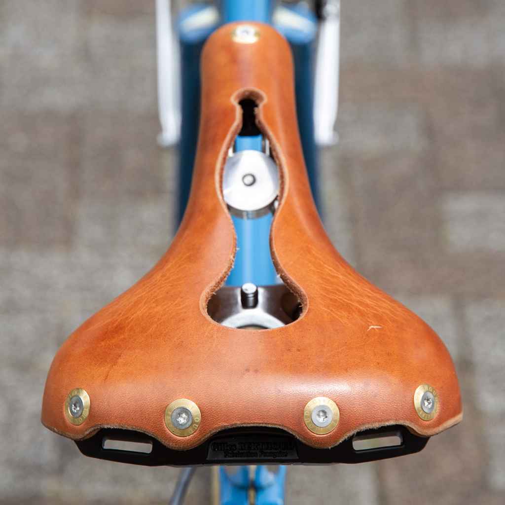 限定アウトレットセール：通販 BERTHOUD* aspin open leather saddle (black) - BLUE LUG アクセサリー