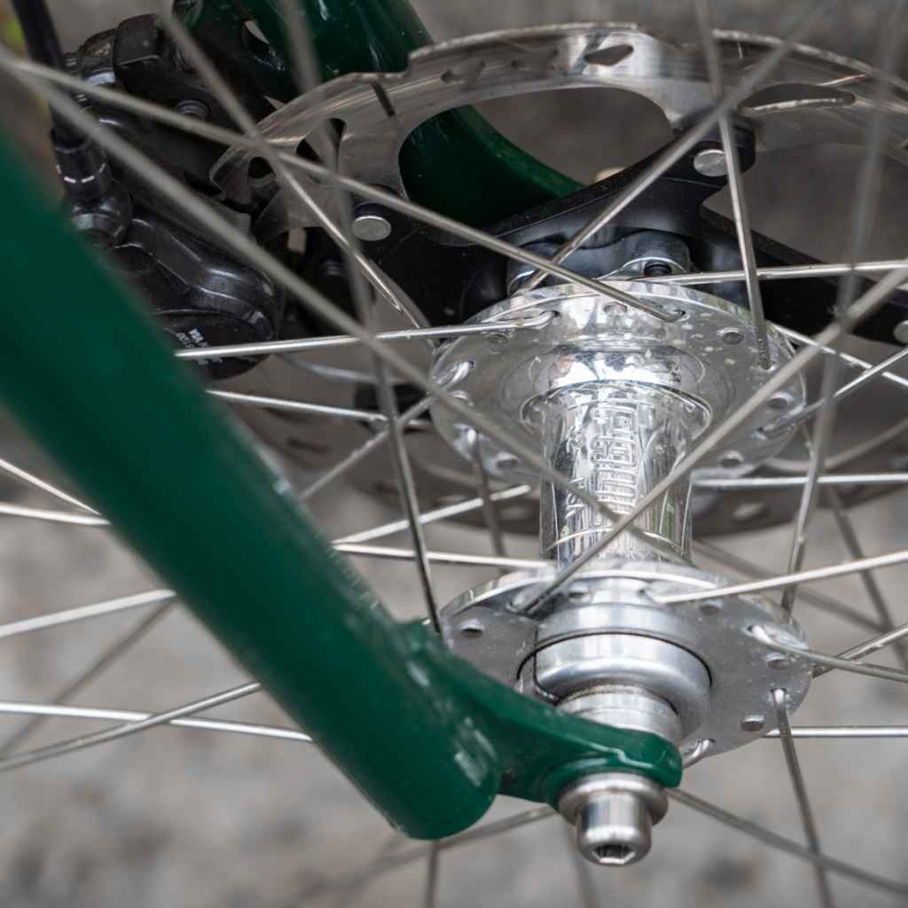 PAUL* disk Fhub hub (black) - BLUE LUG ONLINE STORE