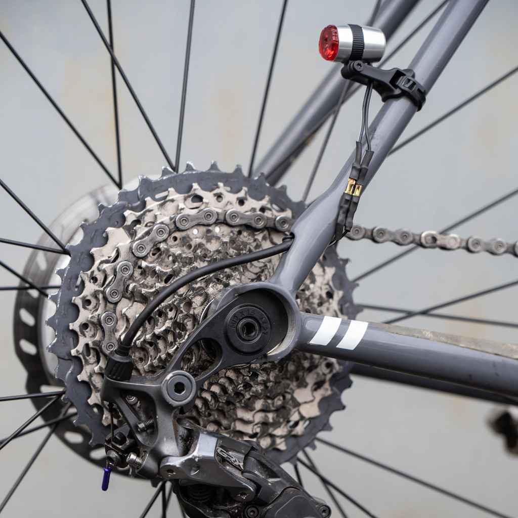 busculler smaller μ ブッシュアンドミューラー　ライト BUSCH+MULLER* small smaller-μ rear light (silver) - BLUE LUG