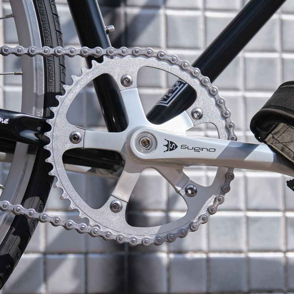 SUGINO* 130J single chainring (silver) - BLUE LUG ONLINE STORE