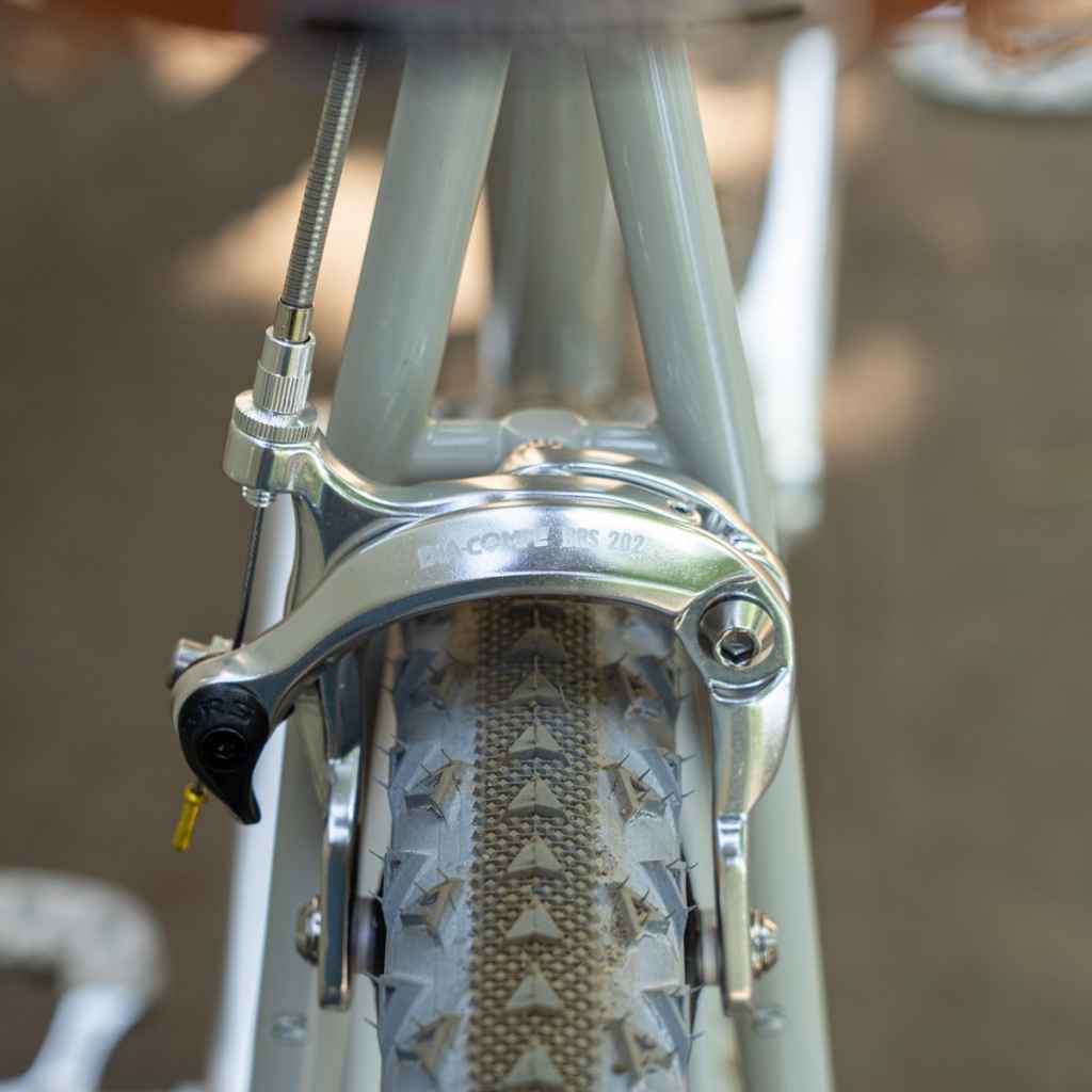DIA-COMPE* BRS202 super long reach brake (silver) - BLUE LUG
