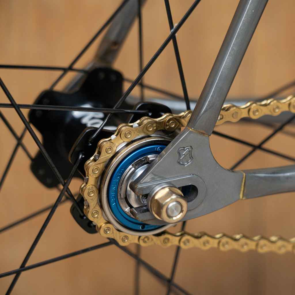 WHITE INDUSTRIES* eno single freewheel (silver) - BLUE LUG