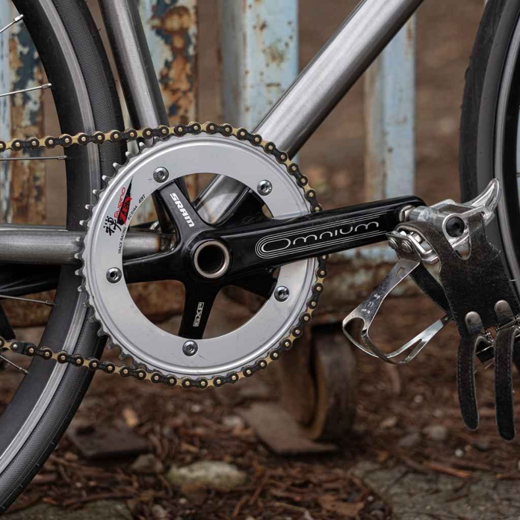 SUGINO* ZEN chainring (black) - BLUE LUG ONLINE STORE