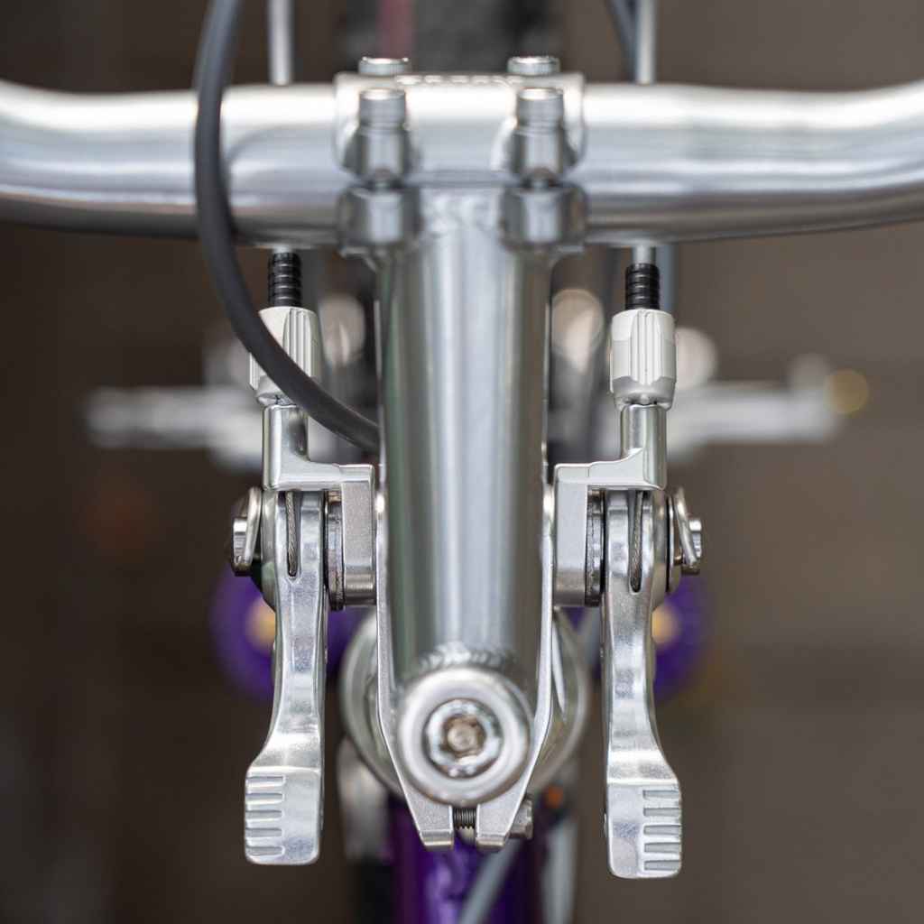 BL SELECT* shift lever column mount (silver) - BLUE LUG ONLINE STORE