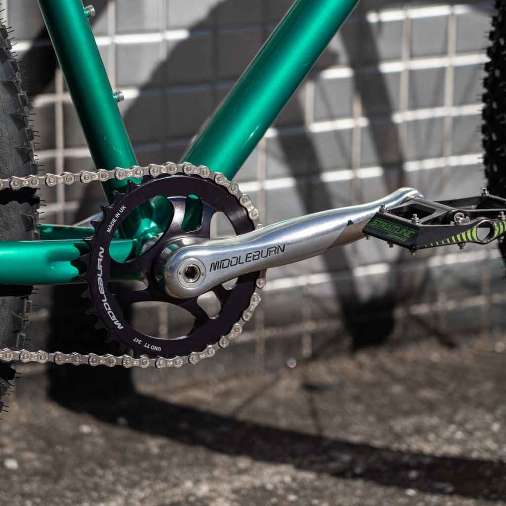 MIDDLEBURN* RS8 BOOST X-type crank (black) - BLUE LUG ONLINE