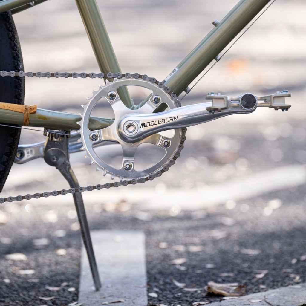 MIDDLEBURN* RO2 ROAD X-type crank (silver) - BLUE LUG ONLINE