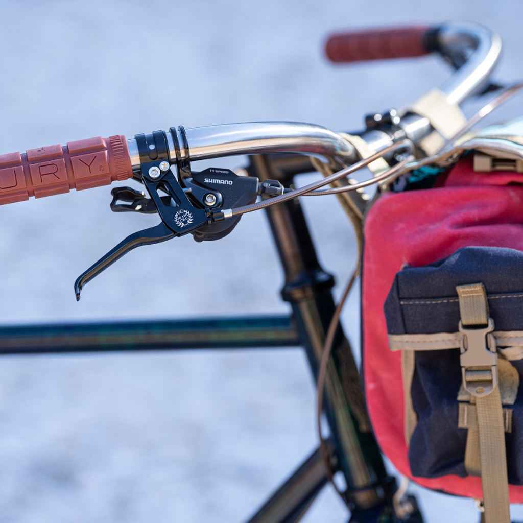 VELO ORANGE* cru brake lever (black) - BLUE LUG ONLINE STORE