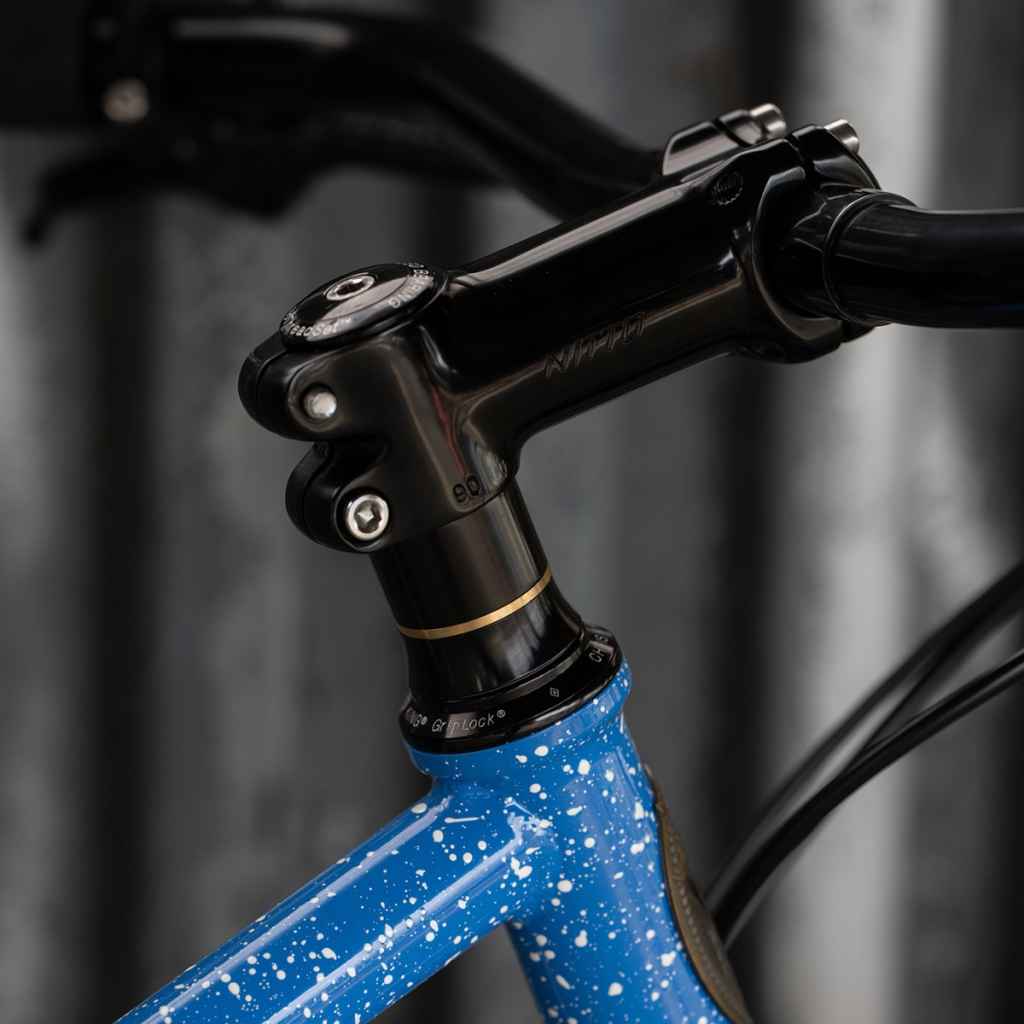 NITTO* UI-75 stem (black) - BLUE LUG ONLINE STORE