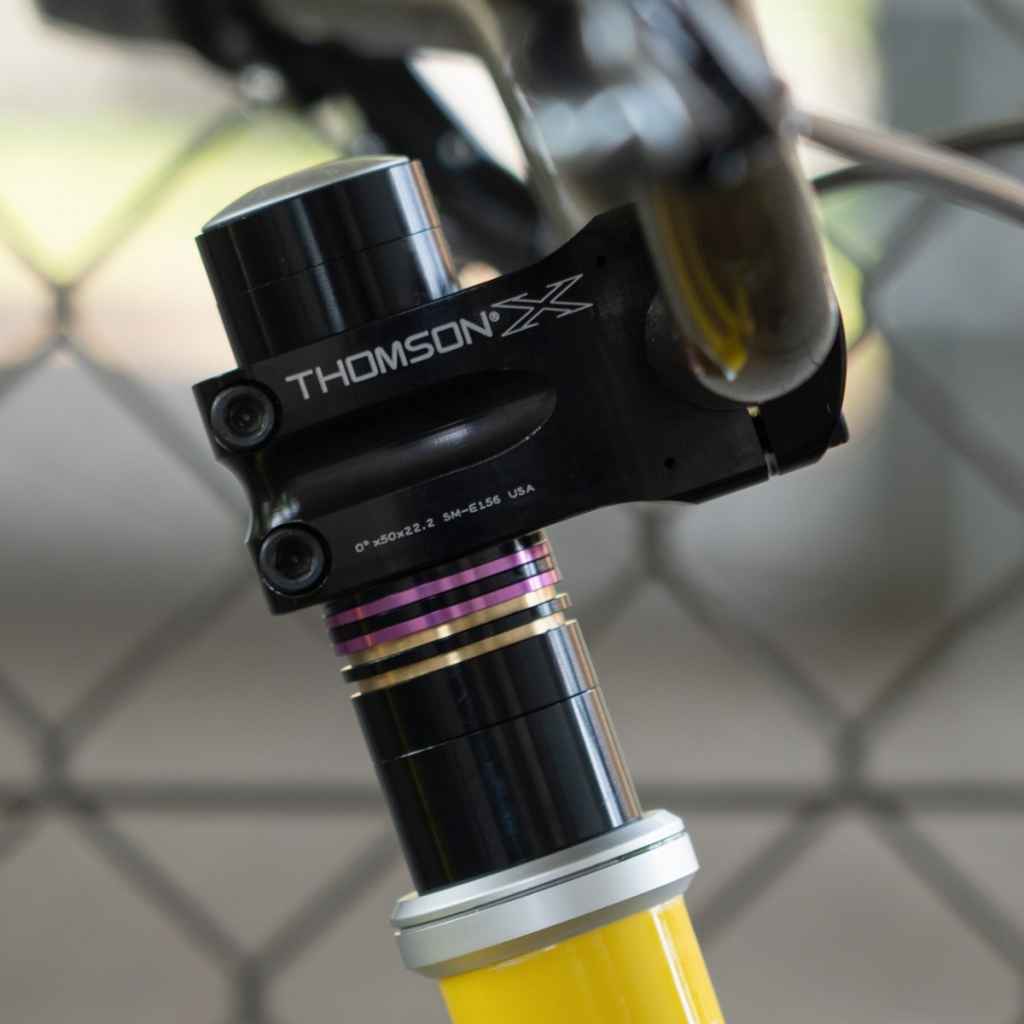 D*l様 THOMSON bmx stem (22.2mm/0°/black) THOMSON* bmx stem (22.2mm/0°/silver) - BLUE LUG ONLINE STORE