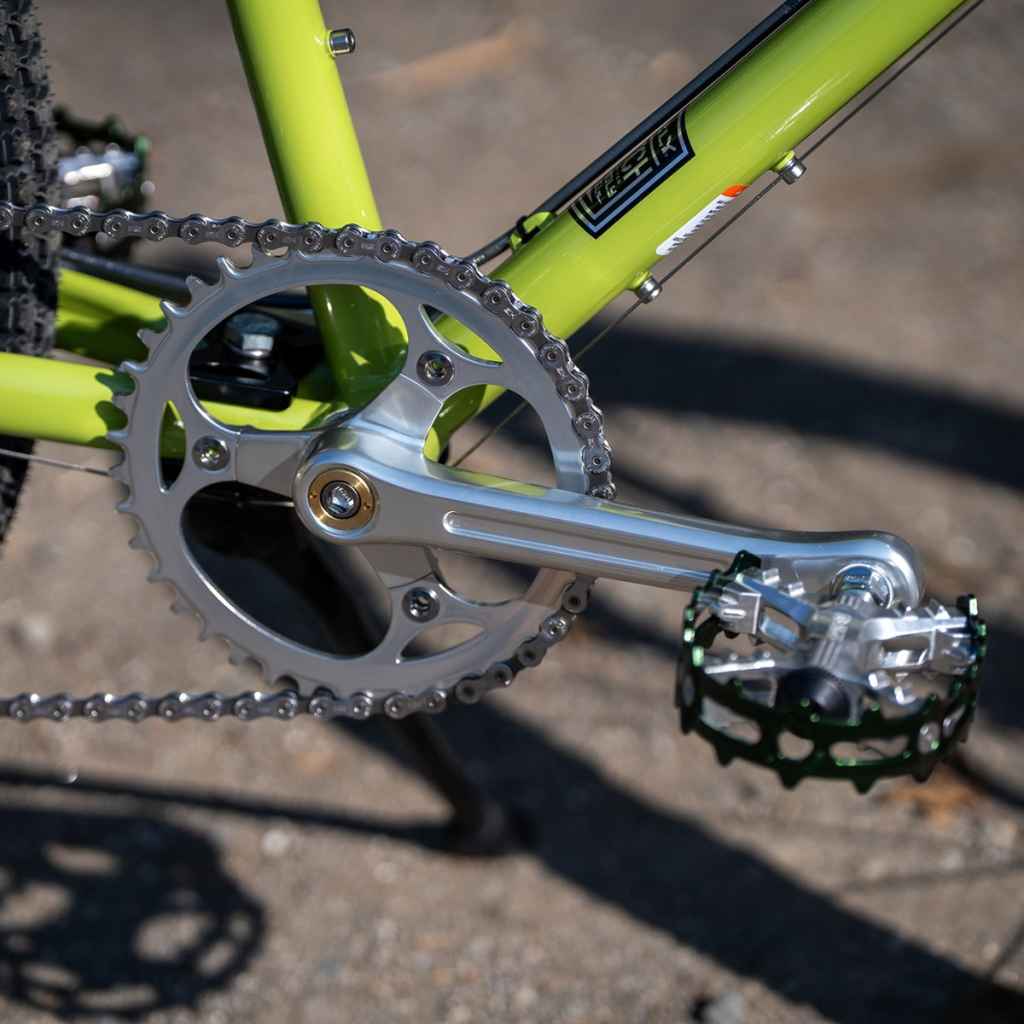 BLUE LUG* YMC crank set (silver) - BLUE LUG ONLINE STORE