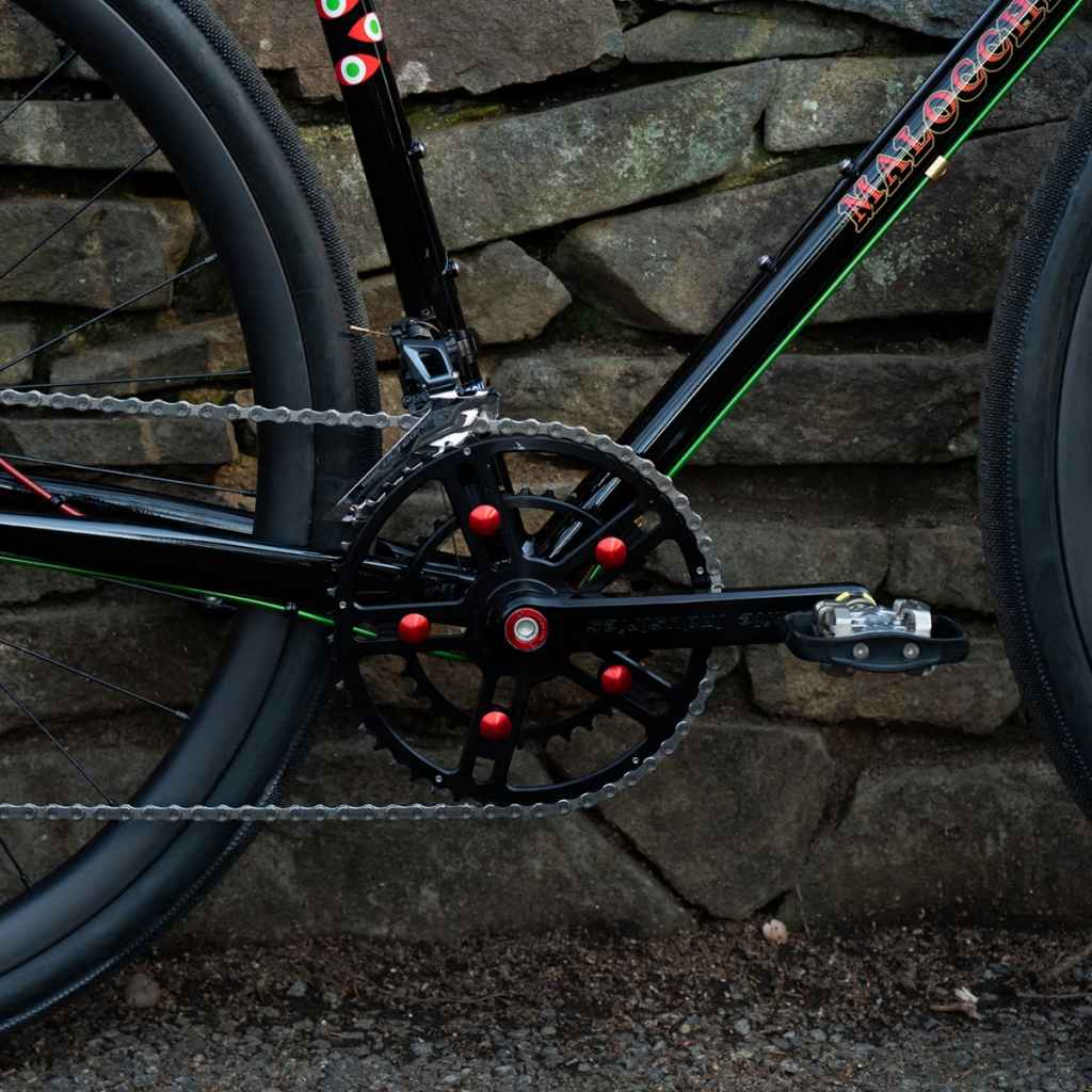 WHITE INDUSTRIES* VBC road crank set (black) - BLUE LUG ONLINE STORE