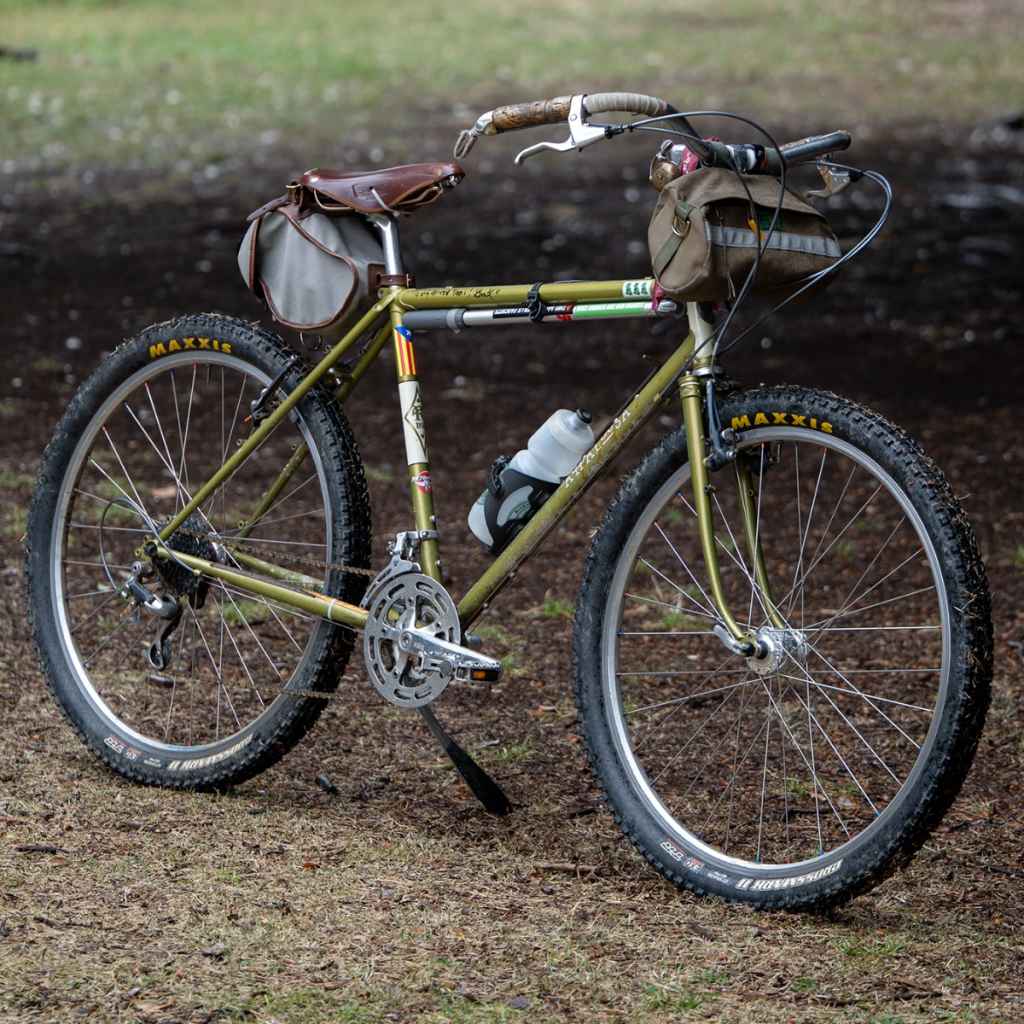 パーツ RIVENDELL JOE APPALOOSA 46 lime olive RIVENDELL* joe appaloosa frame set (lime olive) - BLUE LUG ONLINE