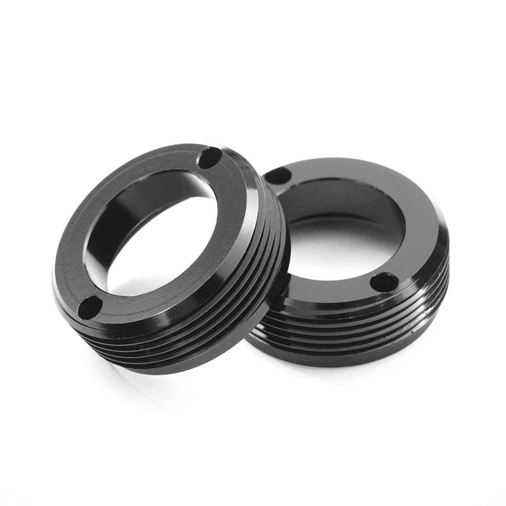 BL SELECT* alloy crank cap (black) - BLUE LUG ONLINE STORE