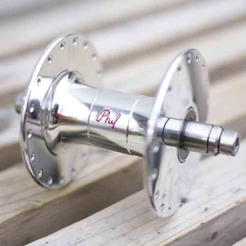 ★Phil Wood フィルウッド ISO DISC フロントハブ 100mm QR 32H 未使用品 PHILWOOD* iso disc hub front (black) - BLUE LUG ONLINE STORE