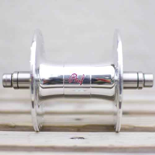 PHIL WOOD* iso front track hub (polish) - BLUE LUG ONLINE STORE