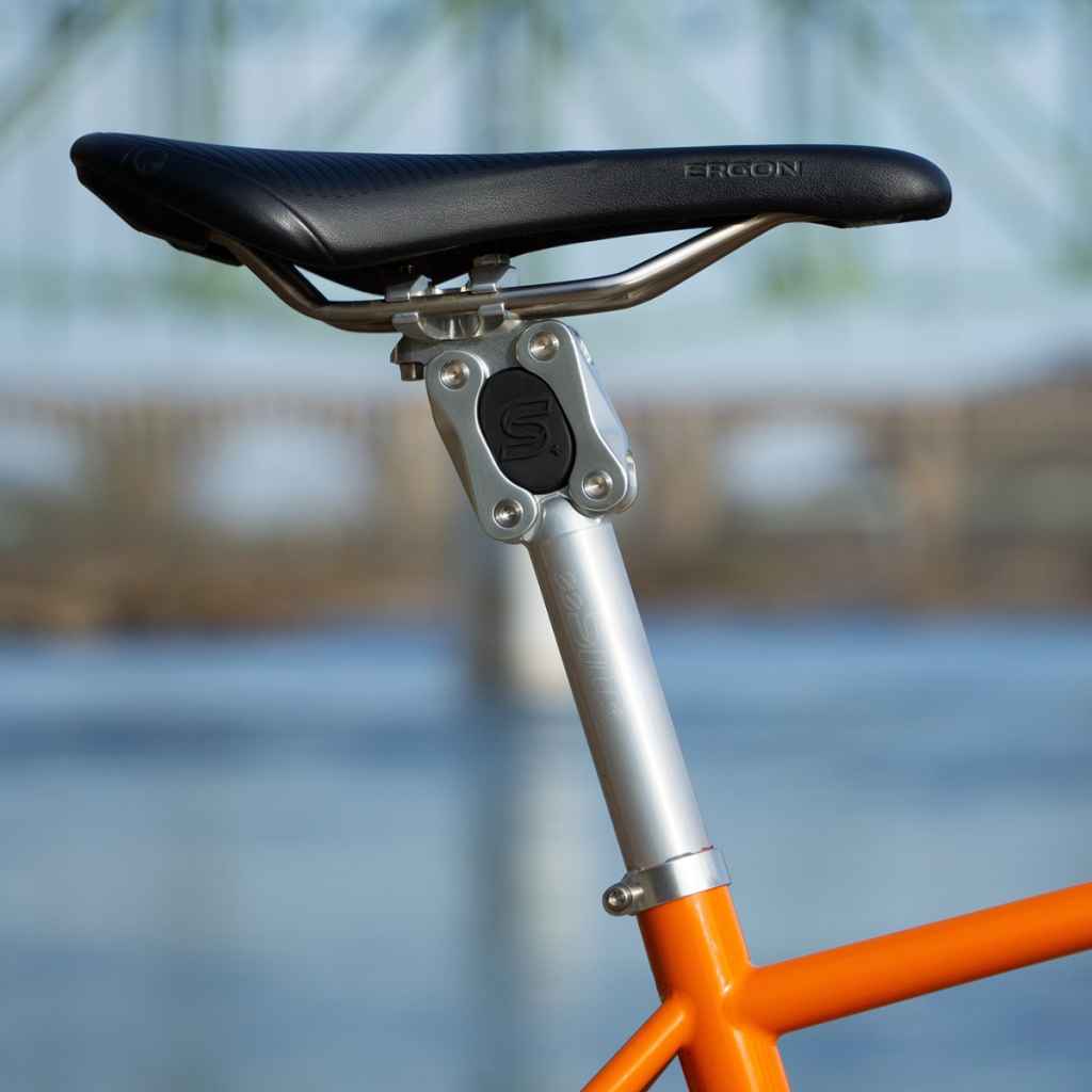 CANE CREEK* ee silk+ alloy seatpost (silver) - BLUE LUG