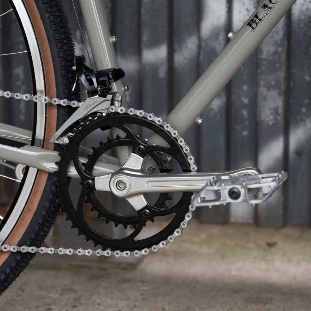 BLUE LUG* YMC-W inner chainring (black) - BLUE LUG ONLINE STORE