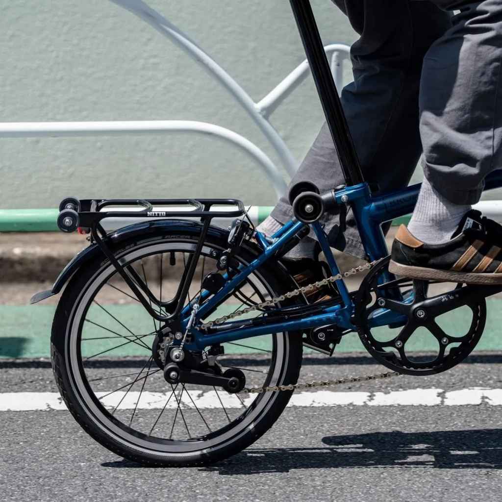 NITTO* BM-1R brompton rear carrier (black) - BLUE LUG ONLINE STORE