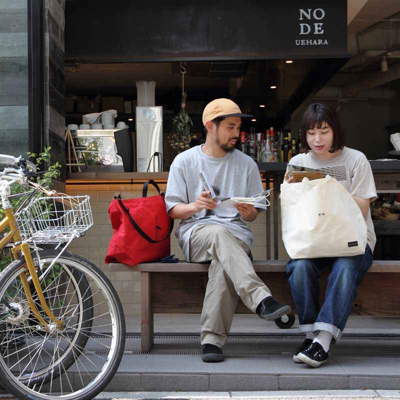 BLUE LUG* 137 tote bag (mesh black) - BLUE LUG ONLINE STORE