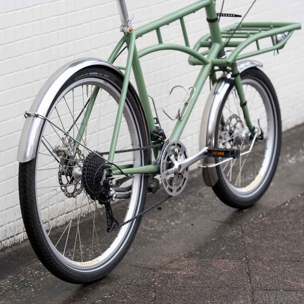 VELO ORANGE* cargo bike fenders (silver) - BLUE LUG ONLINE STORE