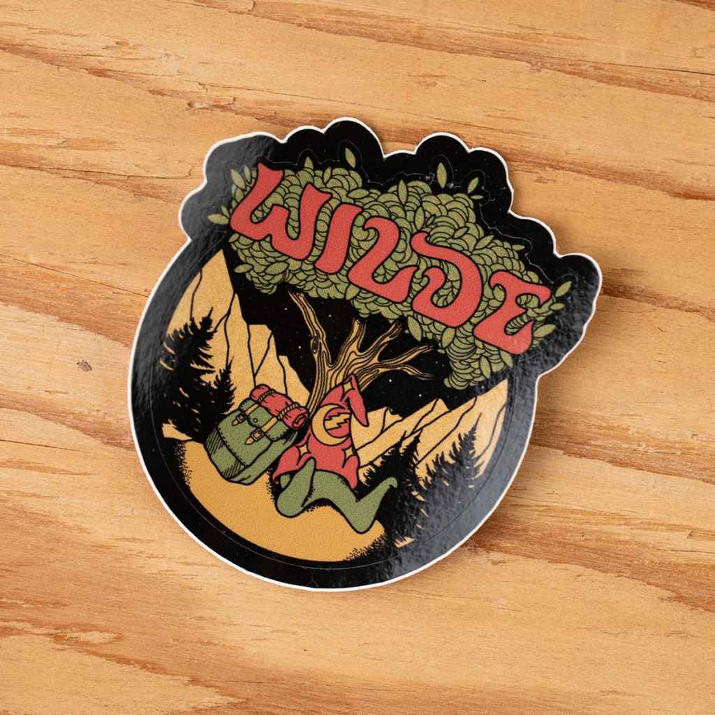 WILDE* tramp sticker - BLUE LUG ONLINE STORE