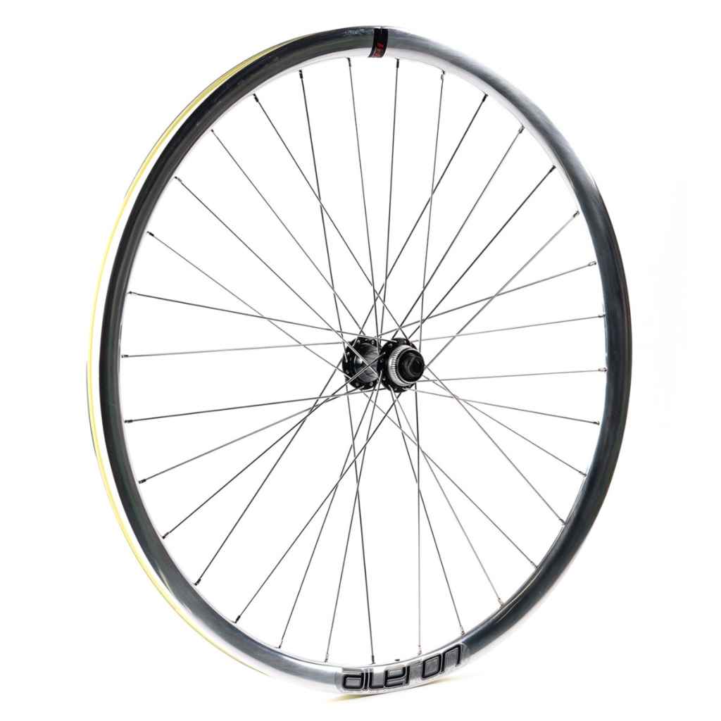 VELOCITY* aileron thru-axle disc wheel 700c (polish) - BLUE