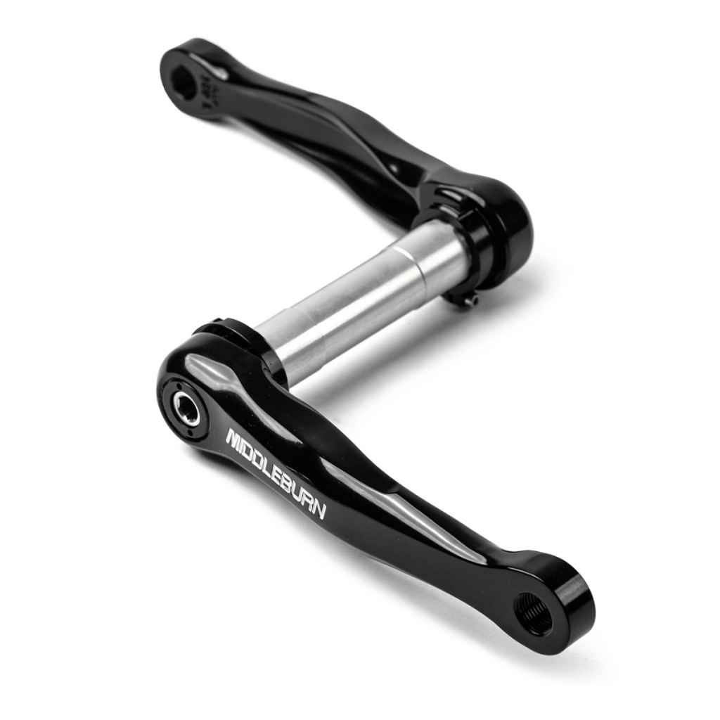 MIDDLEBURN* RS7 MTB X-type crank (silver) - BLUE LUG ONLINE